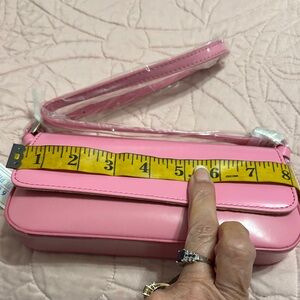 Elegant Pink Clutch Wristlet